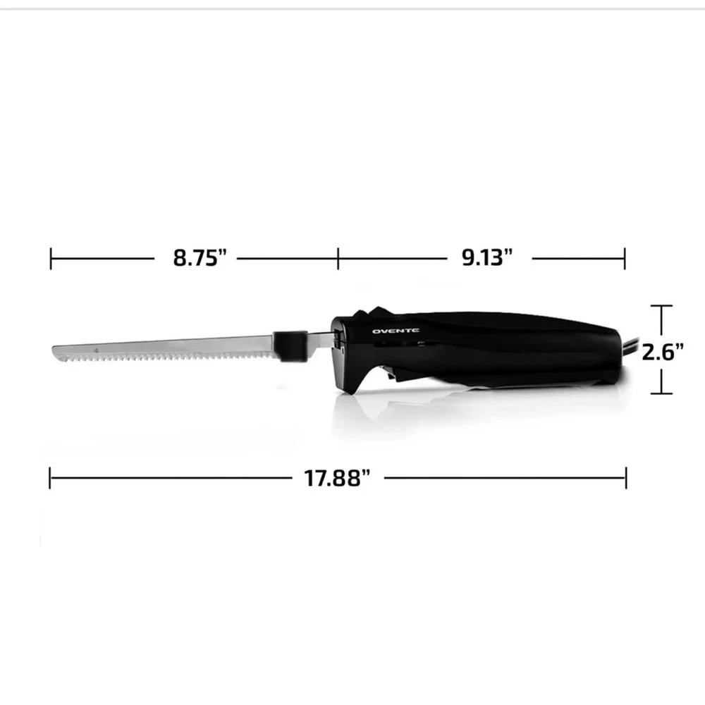 New in Box - Ovente Easy Slice Automatic Electric Knife with Stainless Steel